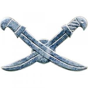 Эмблема Казачья серебряная нового образца