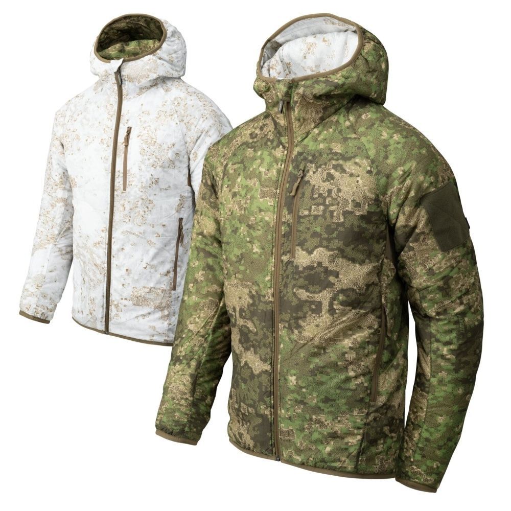 Куртка WOLFHOUND Reversible Helikon, цвет Wildwood/Snowdrift